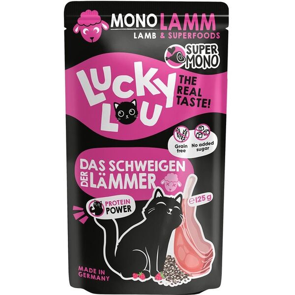 Lucky Lou SuperMono Αρνί φακελάκι 125g