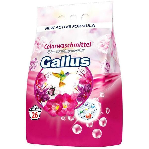Gallus Proszek do Prania Tkanin Kolorowych 26 Prań 1700g
