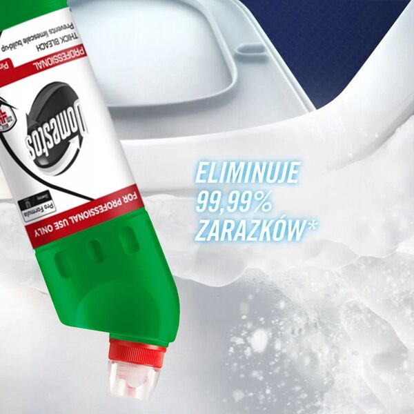Żel dezynfekująco-wybielający DOMESTOS Diversey, pine, 1l