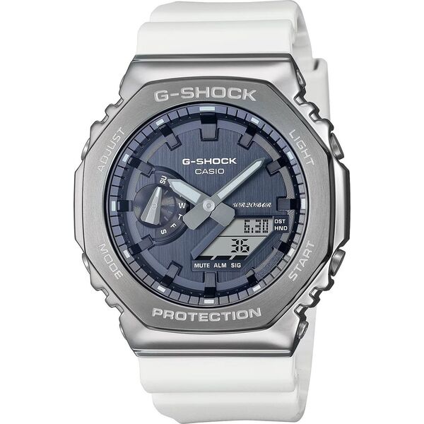 Zegarek G-SHOCK Casio G-Shock GM-2100WS-7AER 200m biały