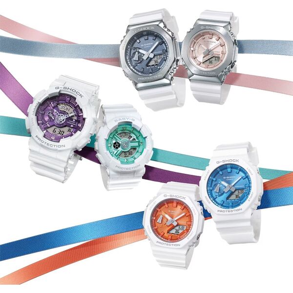 Zegarek G-SHOCK Casio G-Shock GM-2100WS-7AER 200m biały