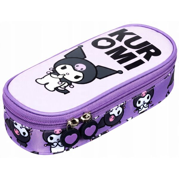 PLECAK 28X41X14 1ZAM 5KIESZ KUROMI VIOLET FOL