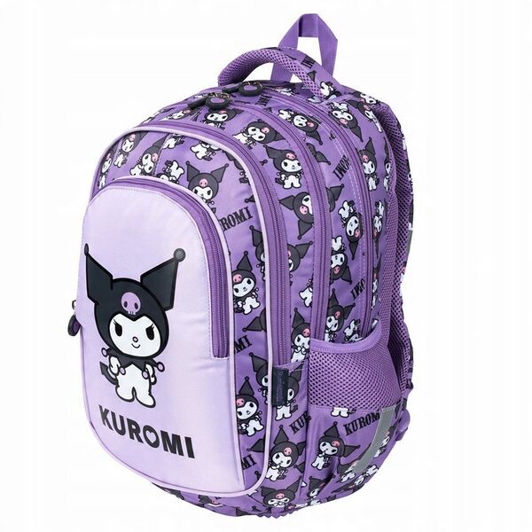PLECAK 28X41X14 1ZAM 5KIESZ KUROMI VIOLET FOL