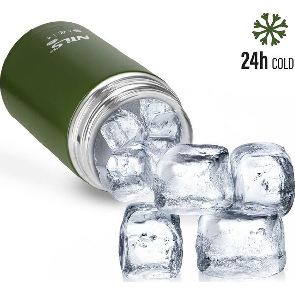 NC3802 TERMOS OBIADOWY 1000ML ZIELONY NILS CAMP