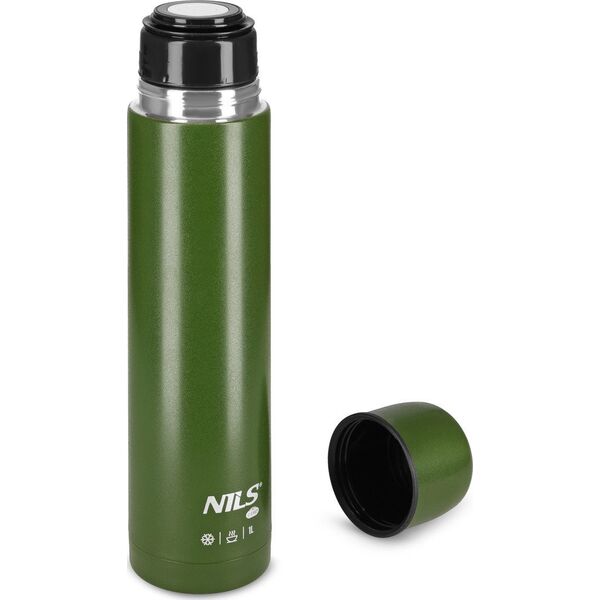 NC3804 TERMOS TURYSTYCZNY 1000 ML ZIELONY NILS CAMP