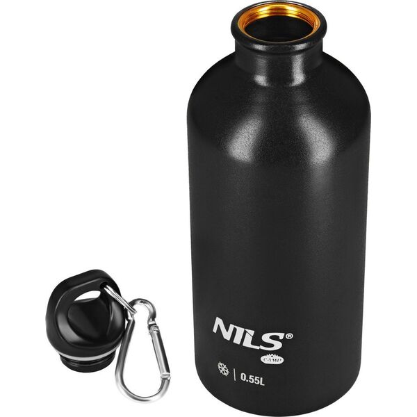 NC3801 BUTELKA TURYSTYCZNA 550ML CZARNA NILS CAMP