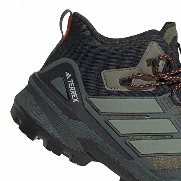 Υψηλά παπούτσια πεζοπορίας adidas TERREX Skychaser Mid GTX - olistr/silgrn/cblack