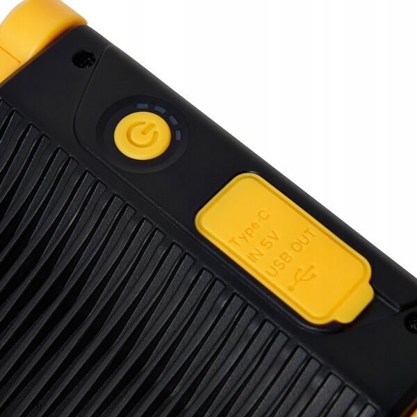 reflektor roboczy stanley, ip54, 1500 lm, ładowanie z usb