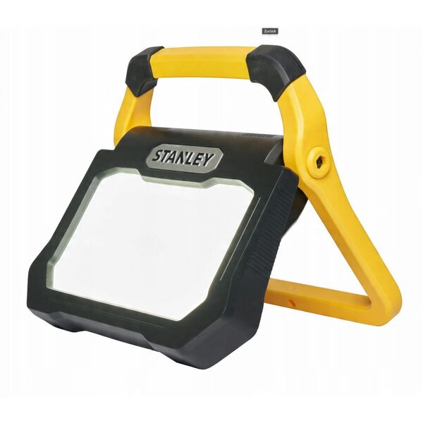 reflektor roboczy stanley, ip54, 5000 lm, ładowanie z usb