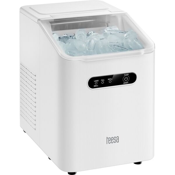 Kostkarka do lodu TEESA EASY ICE, 11kg lodu , 1L , 110W, dwa rozmiary kostek, autoczyszczenie