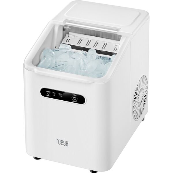 Kostkarka do lodu TEESA EASY ICE, 11kg lodu , 1L , 110W, dwa rozmiary kostek, autoczyszczenie