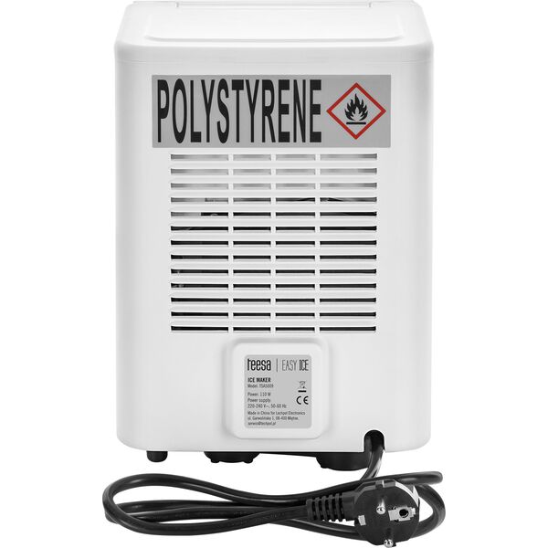 Kostkarka do lodu TEESA EASY ICE, 11kg lodu , 1L , 110W, dwa rozmiary kostek, autoczyszczenie