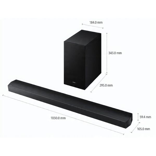 Samsung Soundbar HW-B750F - Black