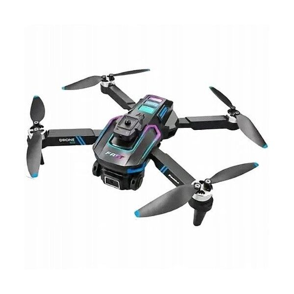 Dron LU60 Podwójna Kamera HD Światła LED Aplikacja Czarny