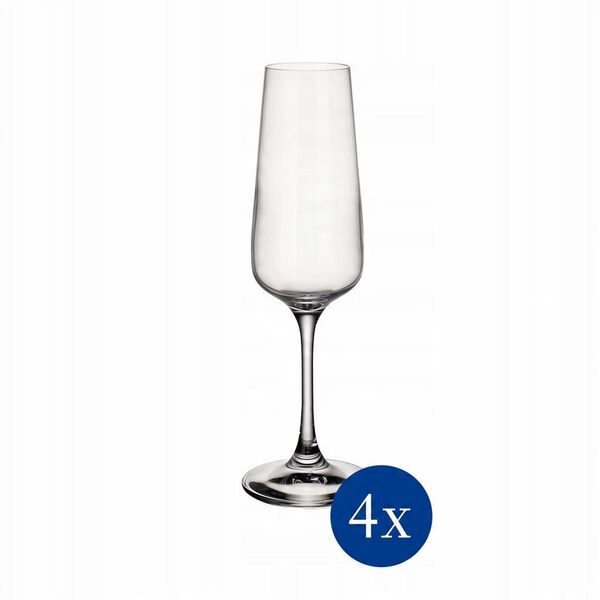 Putojančio vyno taurės Villeroy & Boch Ovid, 0,25 l, 4 vnt.