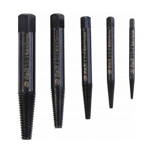 Screw extractor set 5pcs. SR 283400005