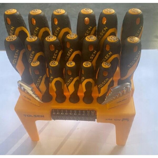 Screwdriver set 100 pcs. / Tolsen 20185