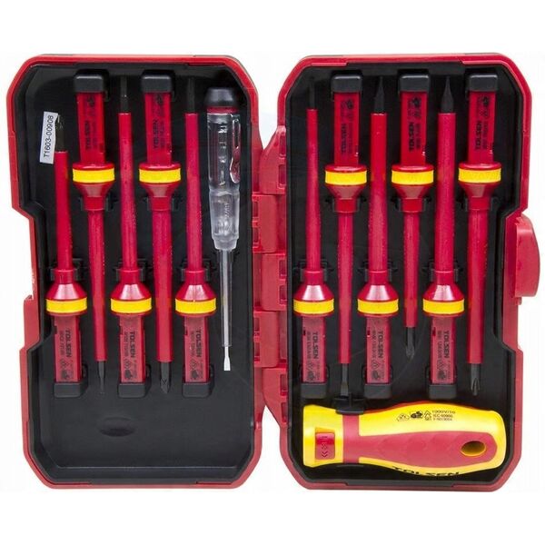 Screwdriver set VDE Tolsen 38016, 13pcs.