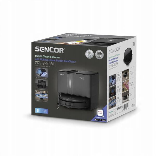 Sencor SRV 9790BK Aquino+ AutoClean