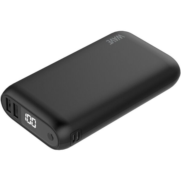 Φορητός φορτιστής Wave Extrapower, 20,000 mAh, μαύρο
