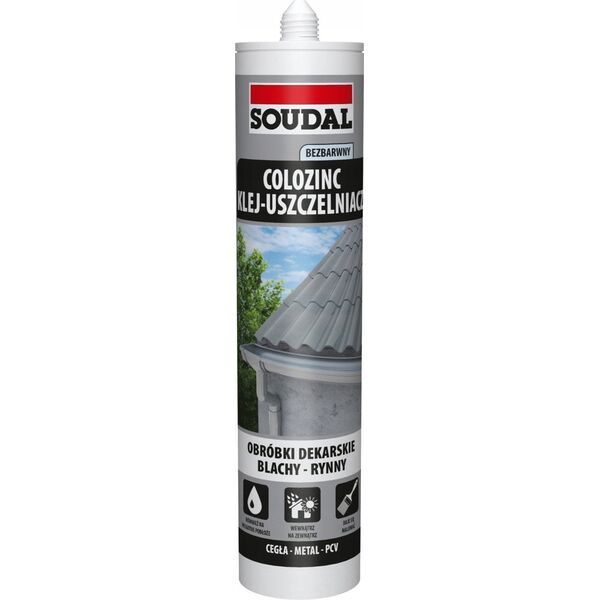 ΣΤΕΓΑΝΩΤΙΚΟ ΓΙΑ ΛΑΜΑΡΙΝΕΣ ΔΙΑΦΑΝΕΣ COLOZINC 290ML