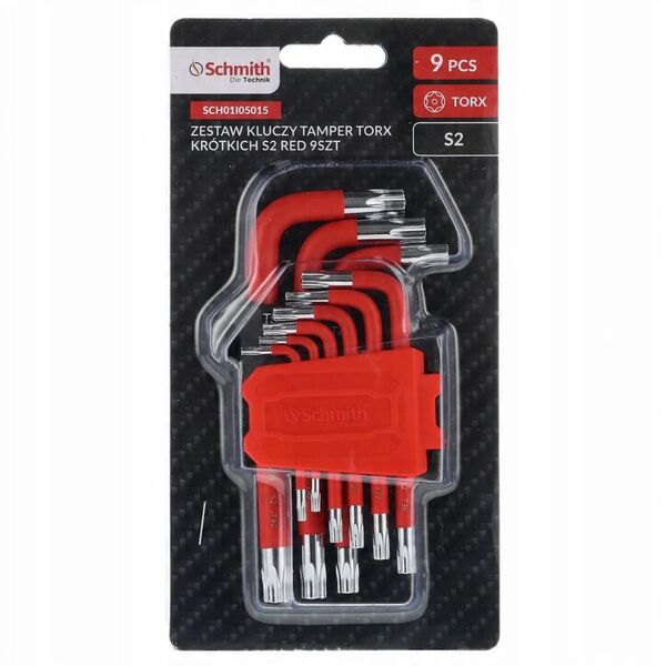 Σετ κλειδιών 9 τεμ. TORX / Schmith SCH01I05015