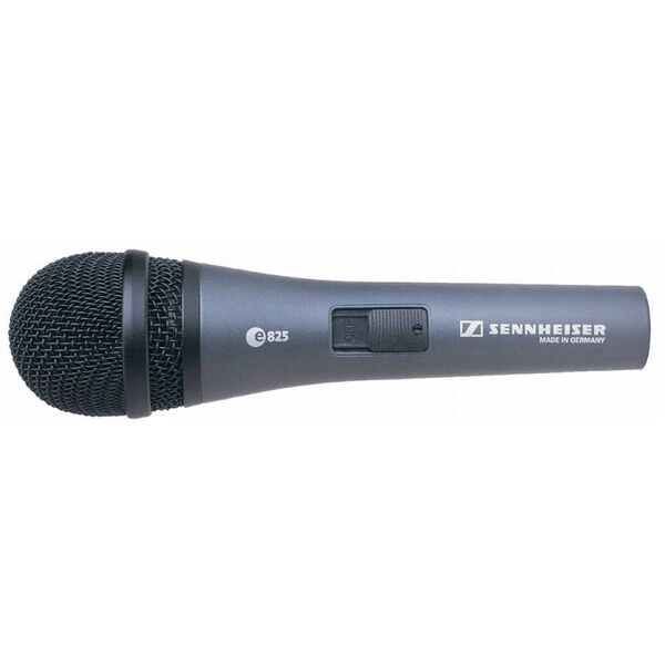 Sennheiser E825-S - Mikrofon dynamiczny, kardioidalny z wyłącznikiem