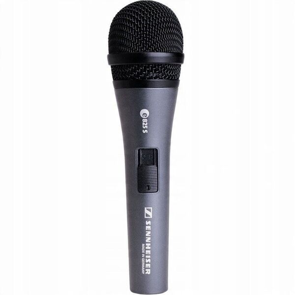 Sennheiser E825-S - Mikrofon dynamiczny, kardioidalny z wyłącznikiem