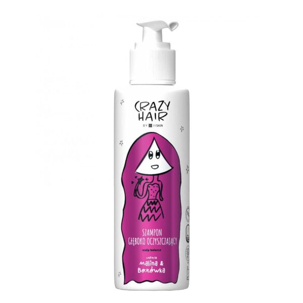 Βαθύς καθαριστικός σαμπουάν HiskinCrazy Hair, 300 ml