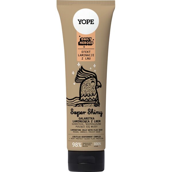 YOPE_Daily Heros Super Shiny galaretka laminująca do włosów 140ml