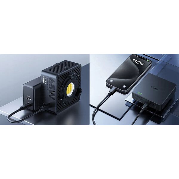 Lampa Studyjna Oświetleniowa Led Cob 65w Foto Video Studio Ulanzi / Ec65