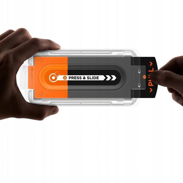 Spigen Glas.TR ”EZ FIT Pro” HD do Samsung Galaxy Z Fold 7 przezroczysty - 2 szt.