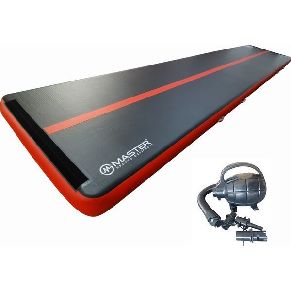 Master Airtrack MASTER Black Red 800 x 150 x 20 cm