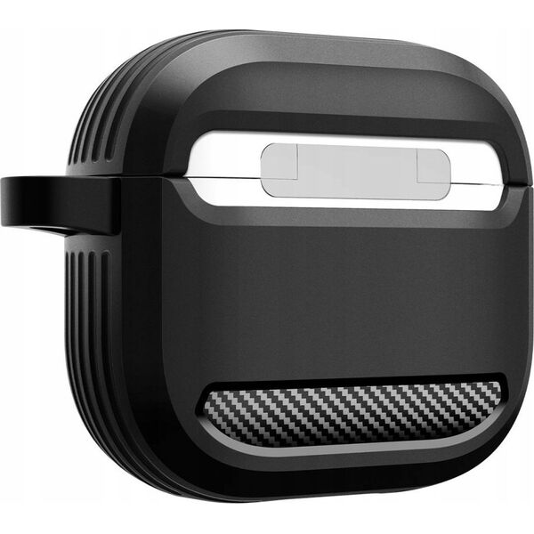 Spigen SPIGEN RUGGED ARMOR APPLE AIRPODS 4 MATTE BLACK