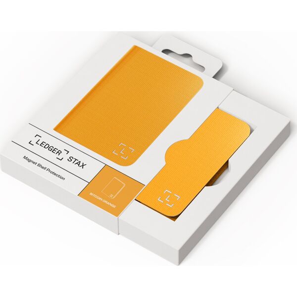 Ledger Stax Magnetic Shell Orange - Θήκη για πορτοφόλι κρυπτονομισμάτων