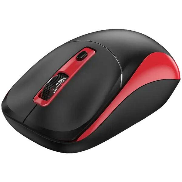 Mysz bezprzewodowa, Genius NX-7123, czarno-czerwona, optyczna, 1200DPI