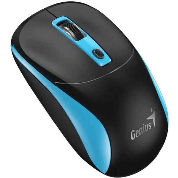 Mysz bezprzewodowa, Genius NX-7123, czarno-niebieski, optyczna, 1200DPI