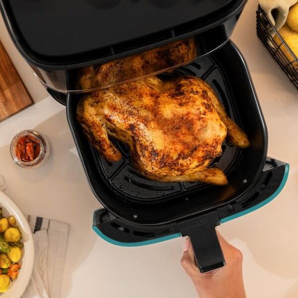 Frytkownica beztłuszczowa Cecotec Cecofry Full InoxBlack 5500 Connected Pack air fry