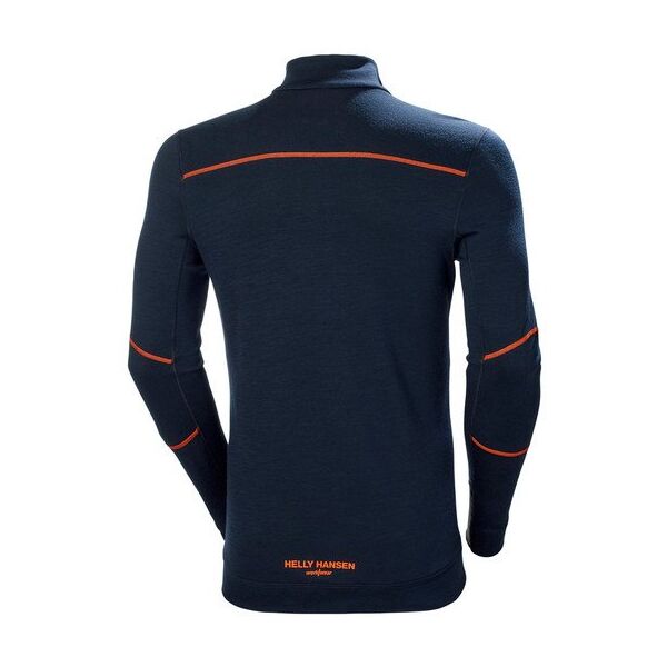 Εσώρουχο HELLY HANSEN Lifa Merino Half Zip, πορτοκαλί S