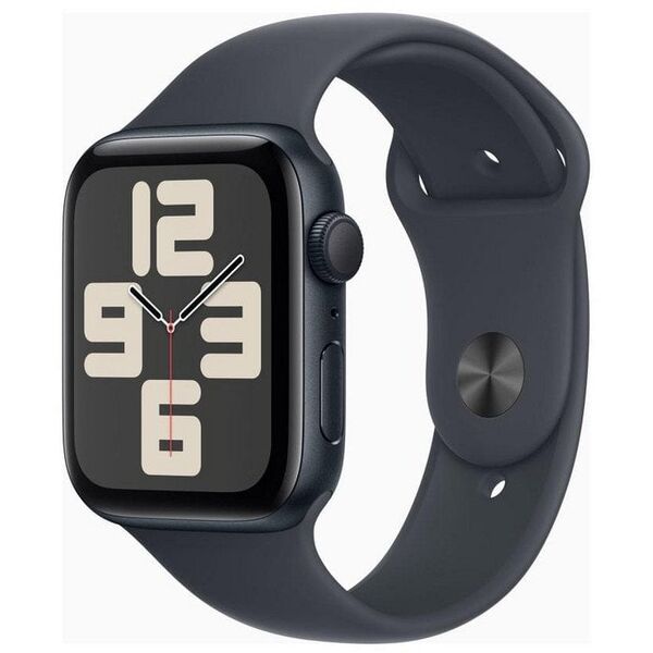 Apple Watch SE GPS 44mm Midnight Aliuminio Case with Midnight Sport Band - M/L