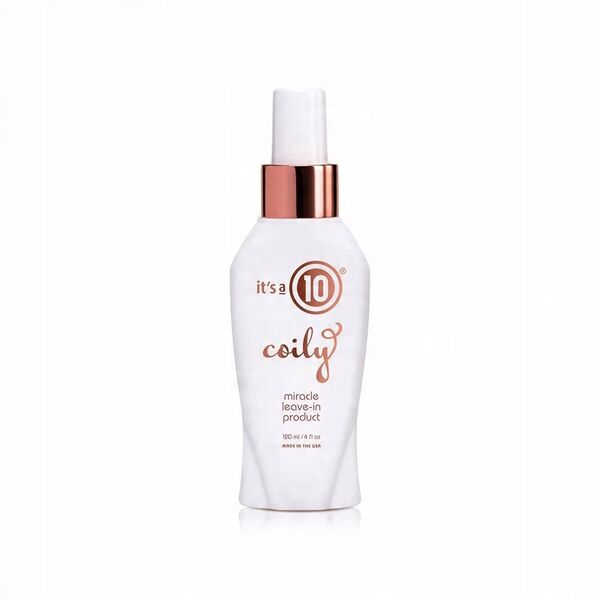 It's a 10, Coily Miracle, Hair Leave-In Conditioner, For Revitalizing, 120 ml For Women