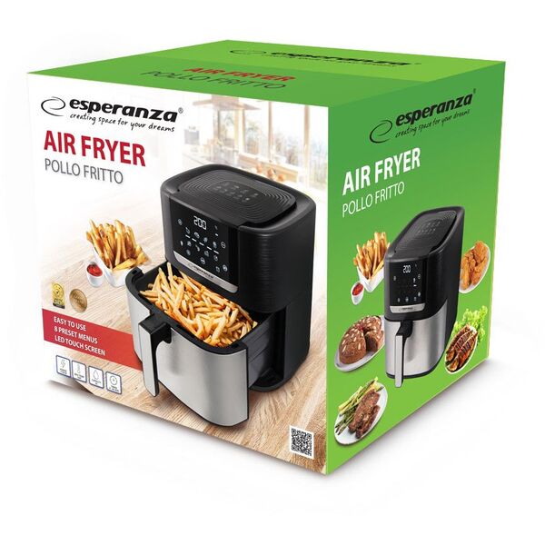 EKA004 Esperanza frytkownica beztłuszczowa pollo fritto 8l