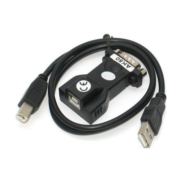 Adapter USB Apte USB - RS-232 Czarny  (2520-uniw)