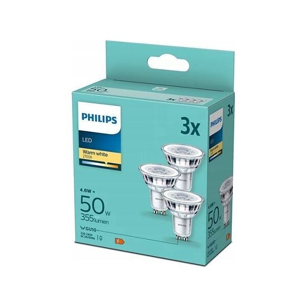 Philips Philips 8719514307780, 4.8 W, 50 W, GU10, 355 lm, 15000 h