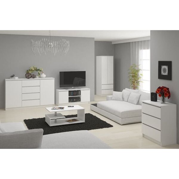 KOMODA K120 8SZ PK BIAŁA