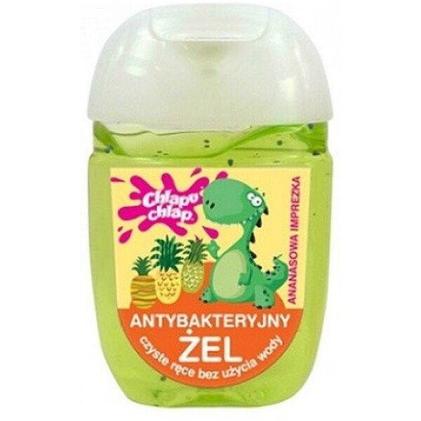Chlapu Chlap ŻEL DO RĄK ANTYBAKTERYJNY ANANASOWA IMPREZA 30ml