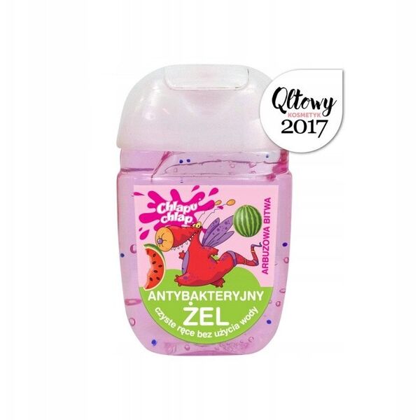 Chlapu Chlap ŻEL DO RĄK ANTYBAKTERYJNY ARBUZOWA BITWA 30ml