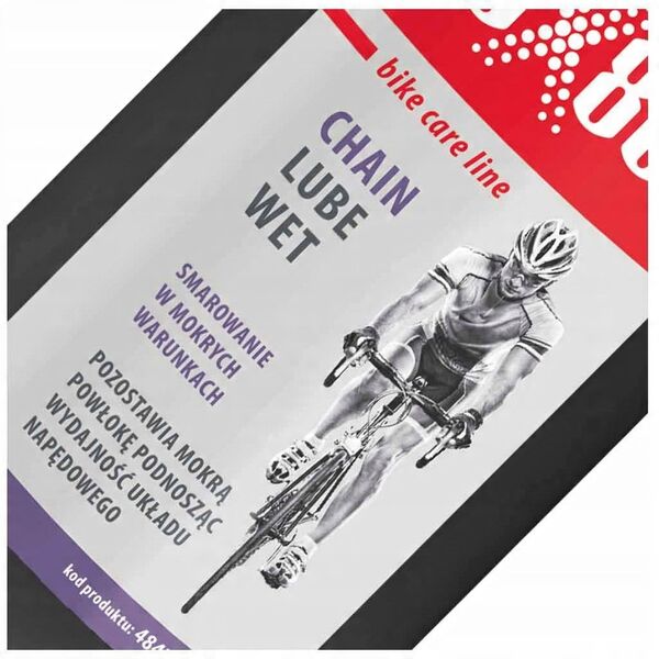 SMAR DO ŁAŃCUCHA ROWERU 100ML BIKE CHAIN LUBE WET BUTELKA