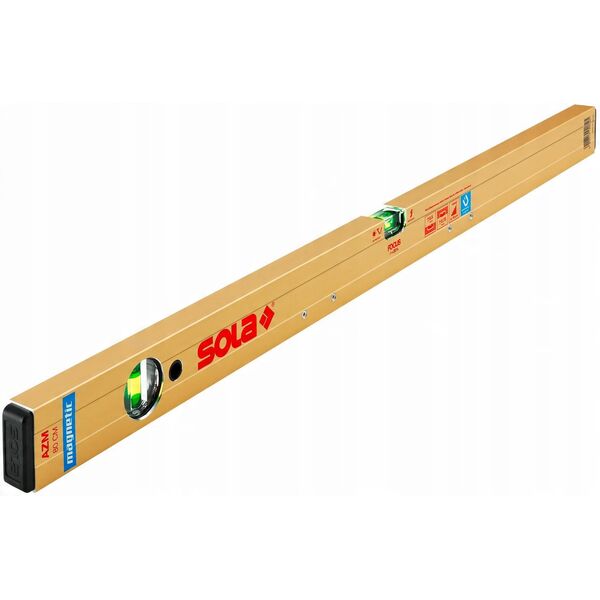 POZIOMICA WSKAŹNIK POZIOMU I PIONU MAGNETYCZNA AZM 180 CM