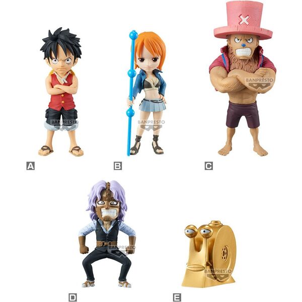Banpresto One Piece Enies Lobby 01 world collectable assorted figure 7cm